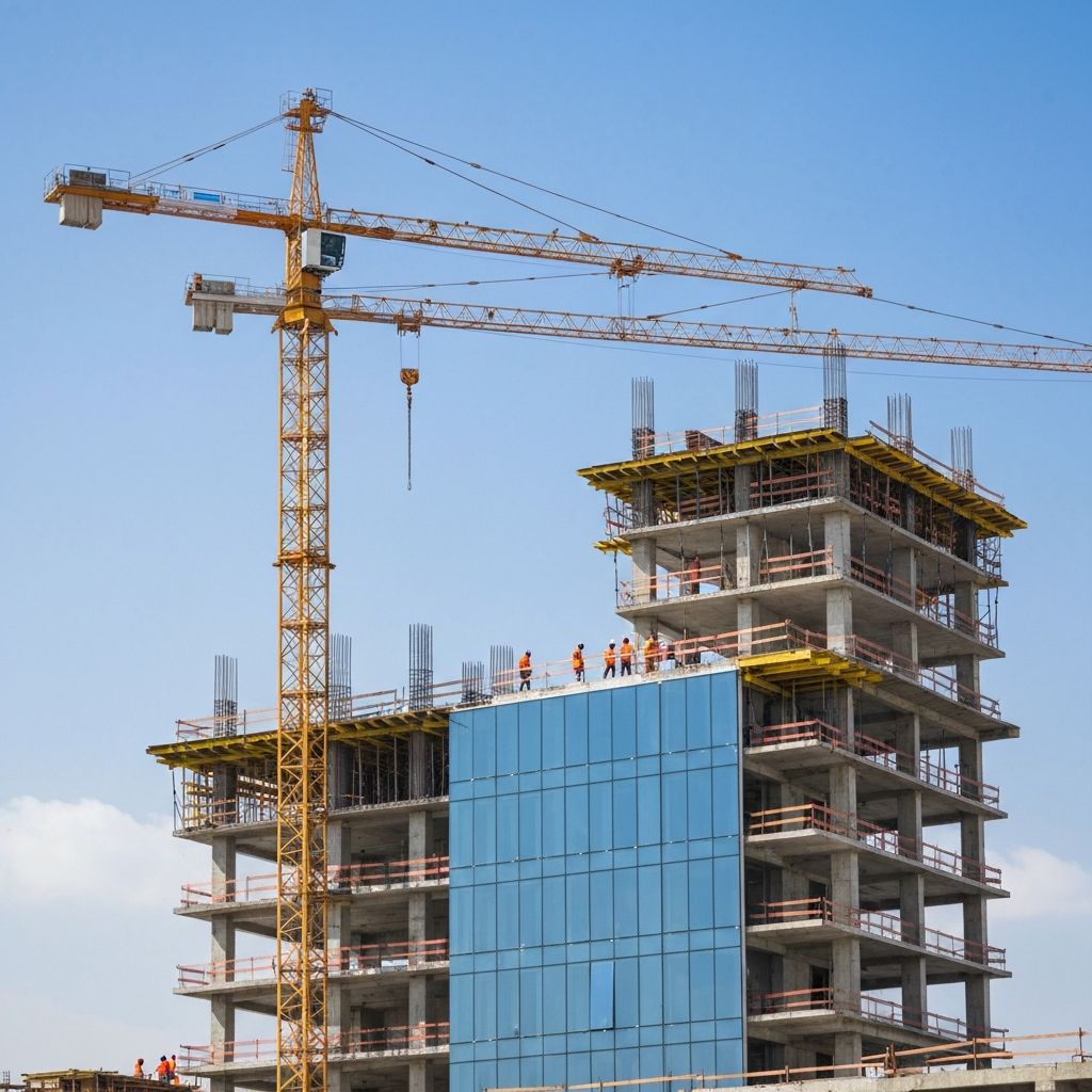 Casablanca construction site