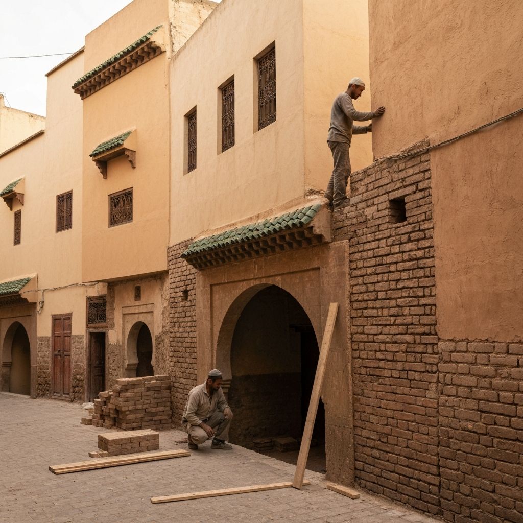 Fez construction site