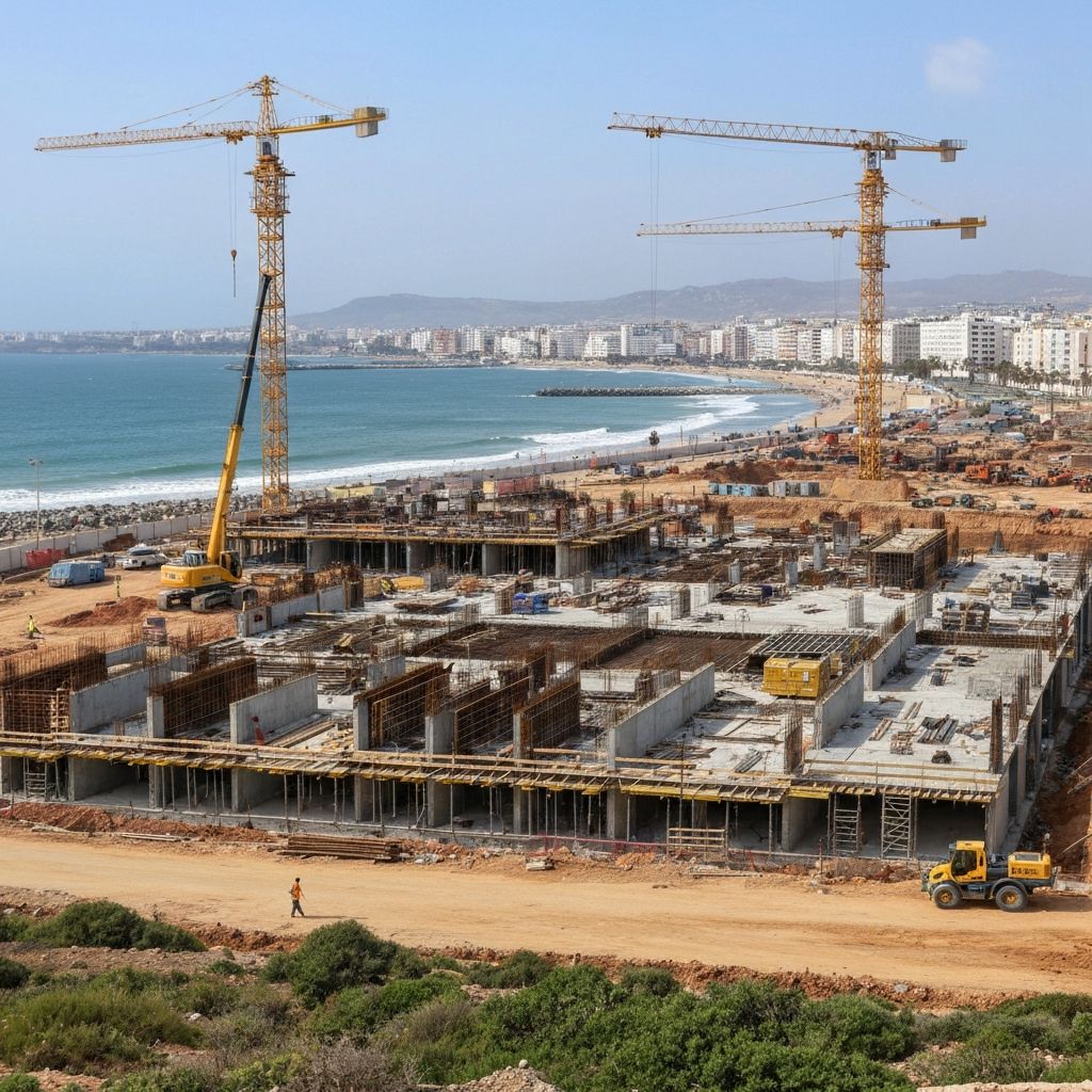Tangier construction site